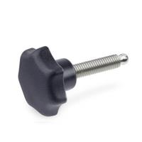GN 6336.11 Star Knob with Ball Pin